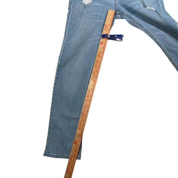 Hollister Mens‎ Jeans Slim Straight Size 31 x 32 Distressed Flex Denim Stretch - Picture 10 of 13